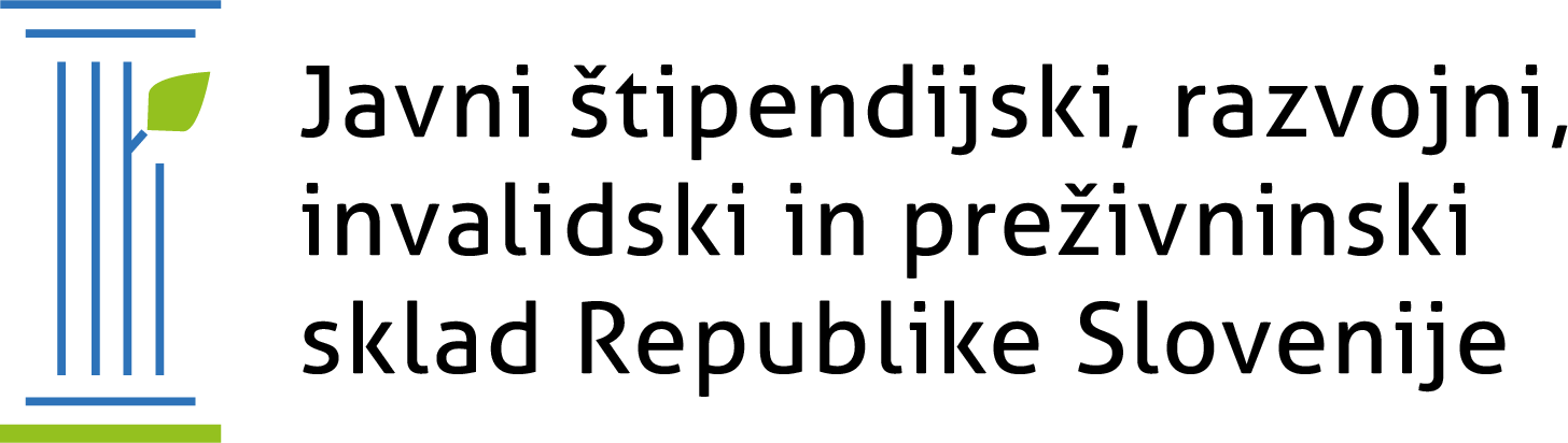 Public Scholarship Development and Disability Maintenance Fund of the Republic of Slovenia logo