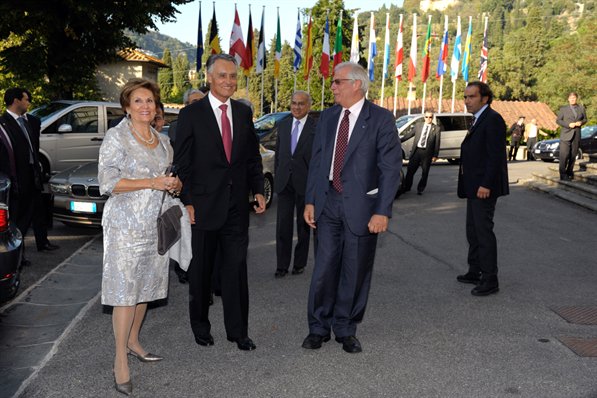 Aníbal António Cavaco Silva, President of Portugal and Josep Borrell President of the EUI