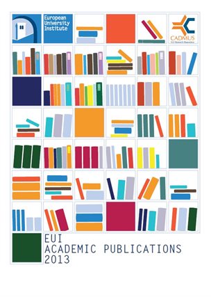 EUI Academic Publications: cover of issue 2013