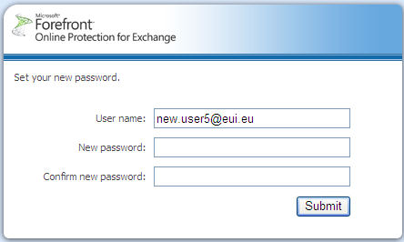 Set New Password