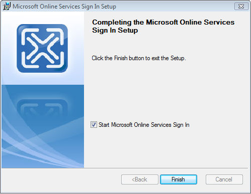 Sign-In Finish