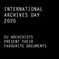 International Archives Day 2020: EU archivists present their favourite documents