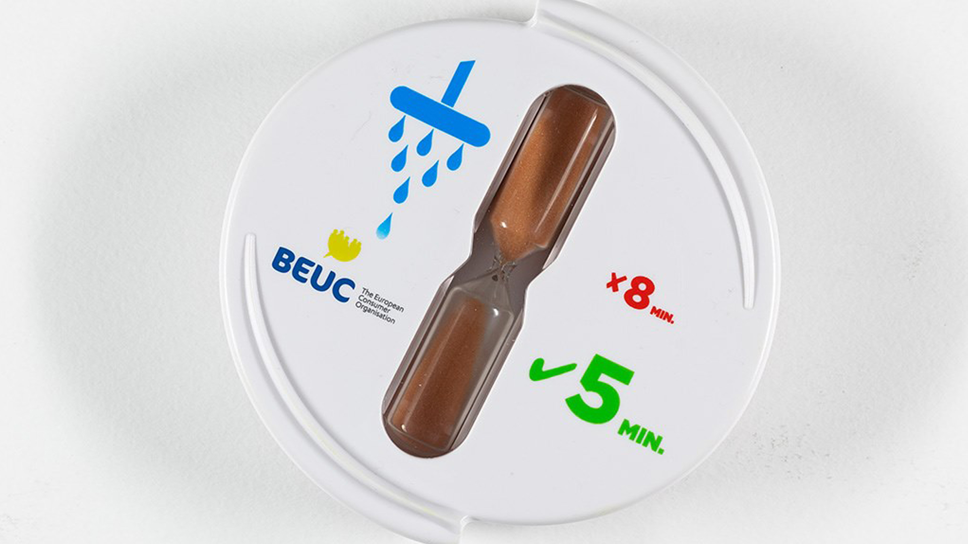 Corporate materials distributed by BEUC in various sustainability campaigns