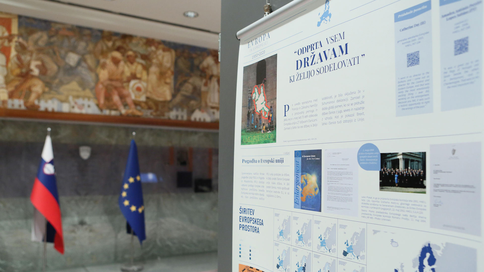 Schuman Exhibition in Slovenia - Photograph by Matija Susnik