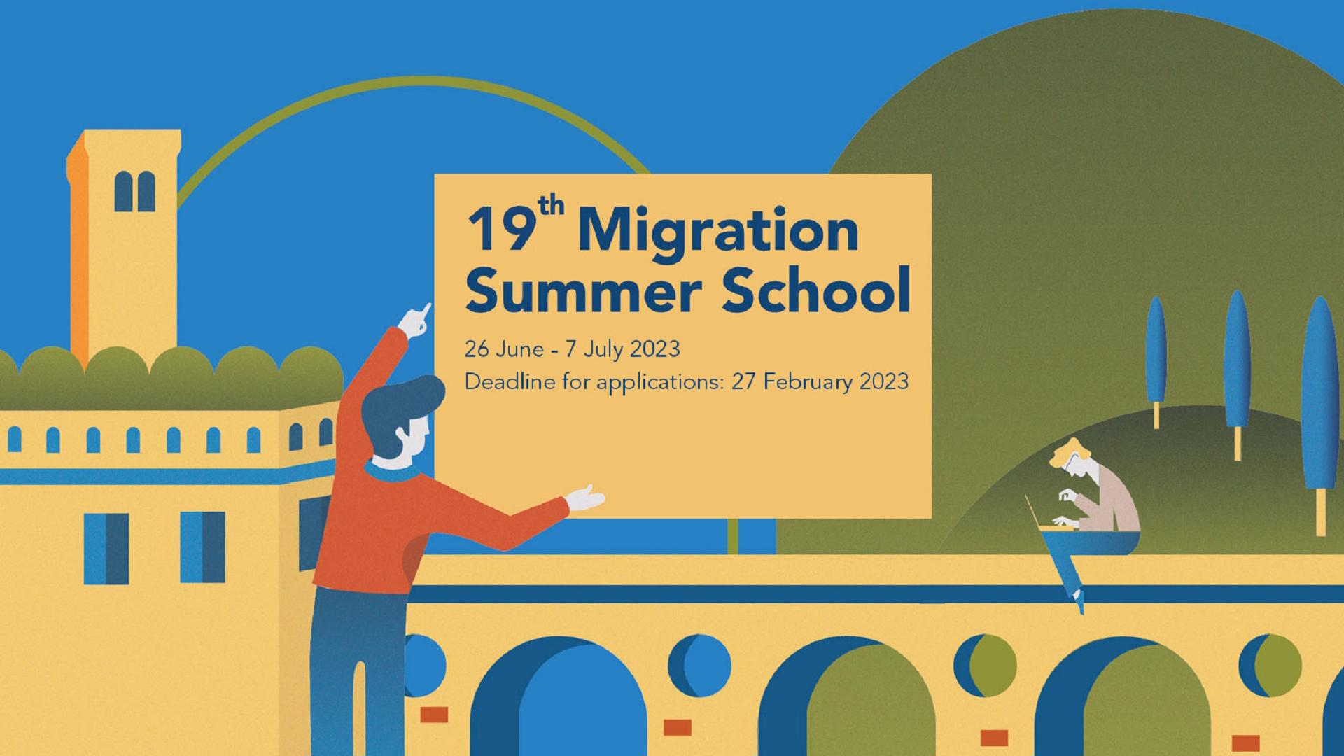 Call for applications Migration Summer School 2023 • European