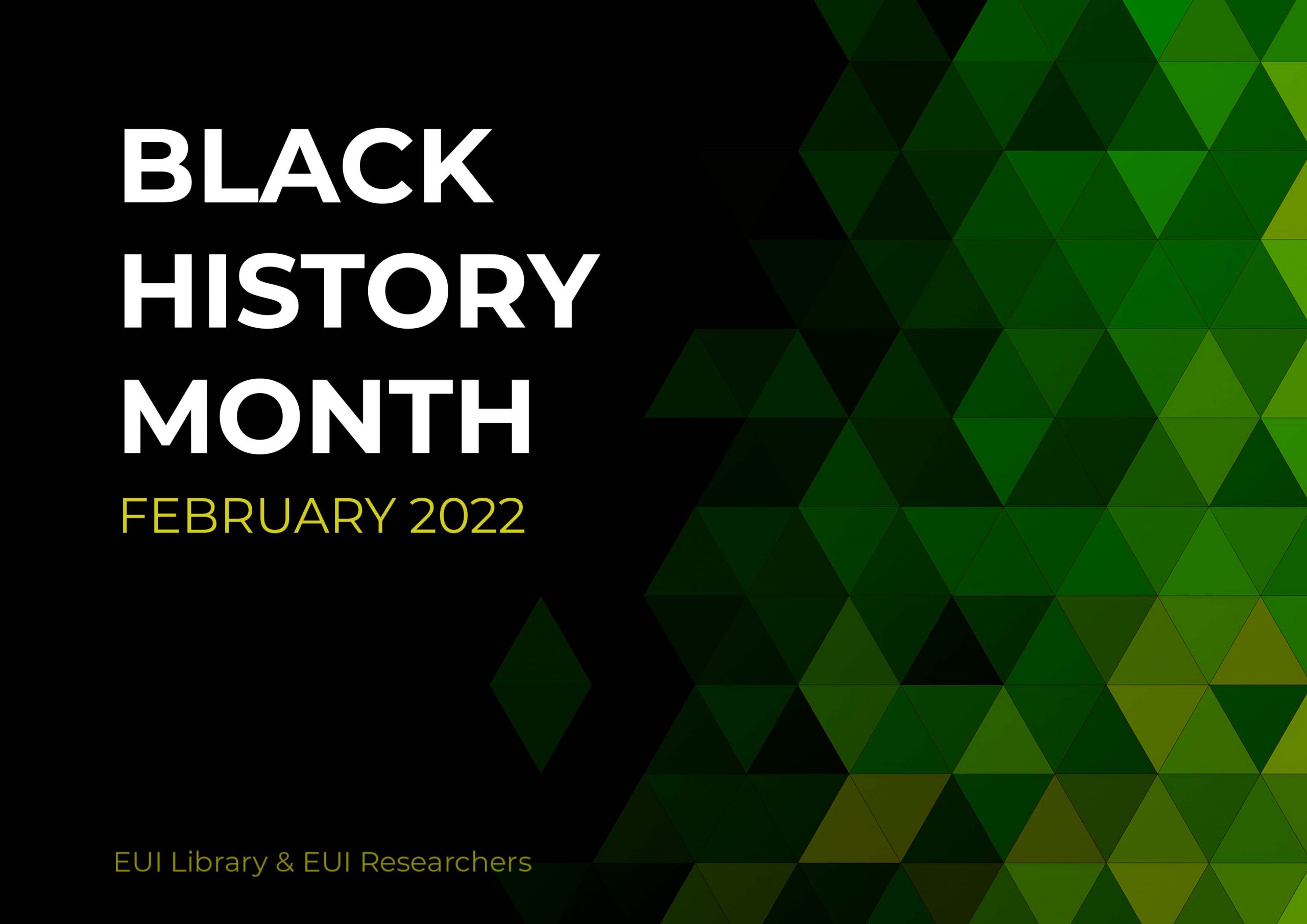 Black History Month 2022