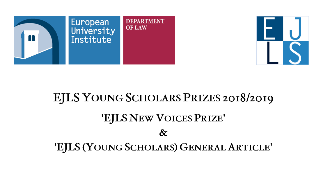 EJLS Young Scholars Prizes 2018/2019