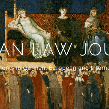 German Law Journal Special Issue