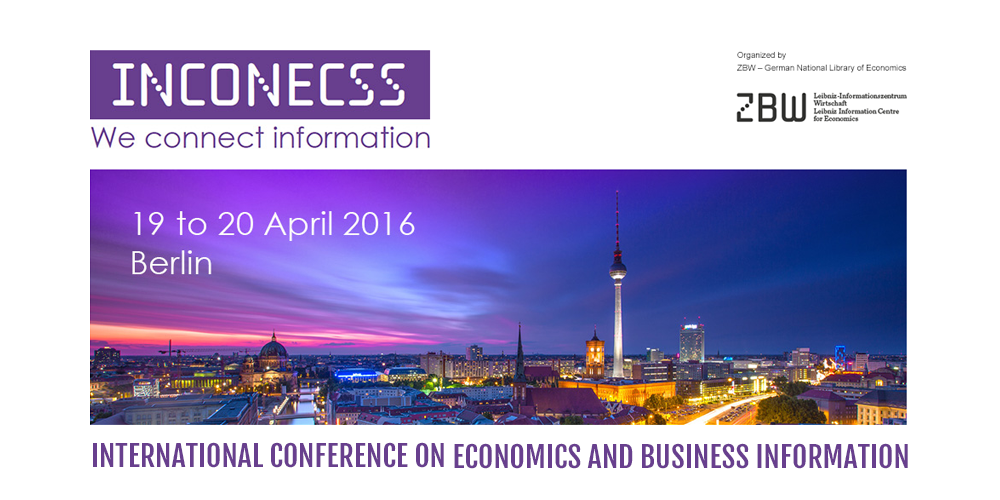 German National Library of Economics (ZBW) International Conference on Economic and Business Information
