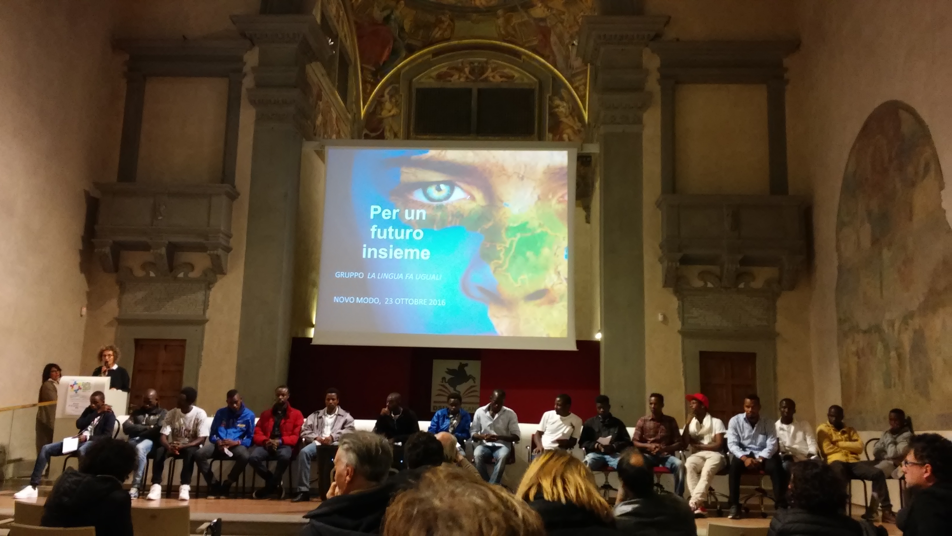 “Io non volevo” – Refugees’ testimonials at the Novo Modo Congress, 23 October 2016