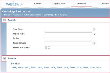 New platform of Westlaw UK