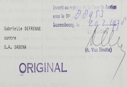 Defrenne II stamp page 92