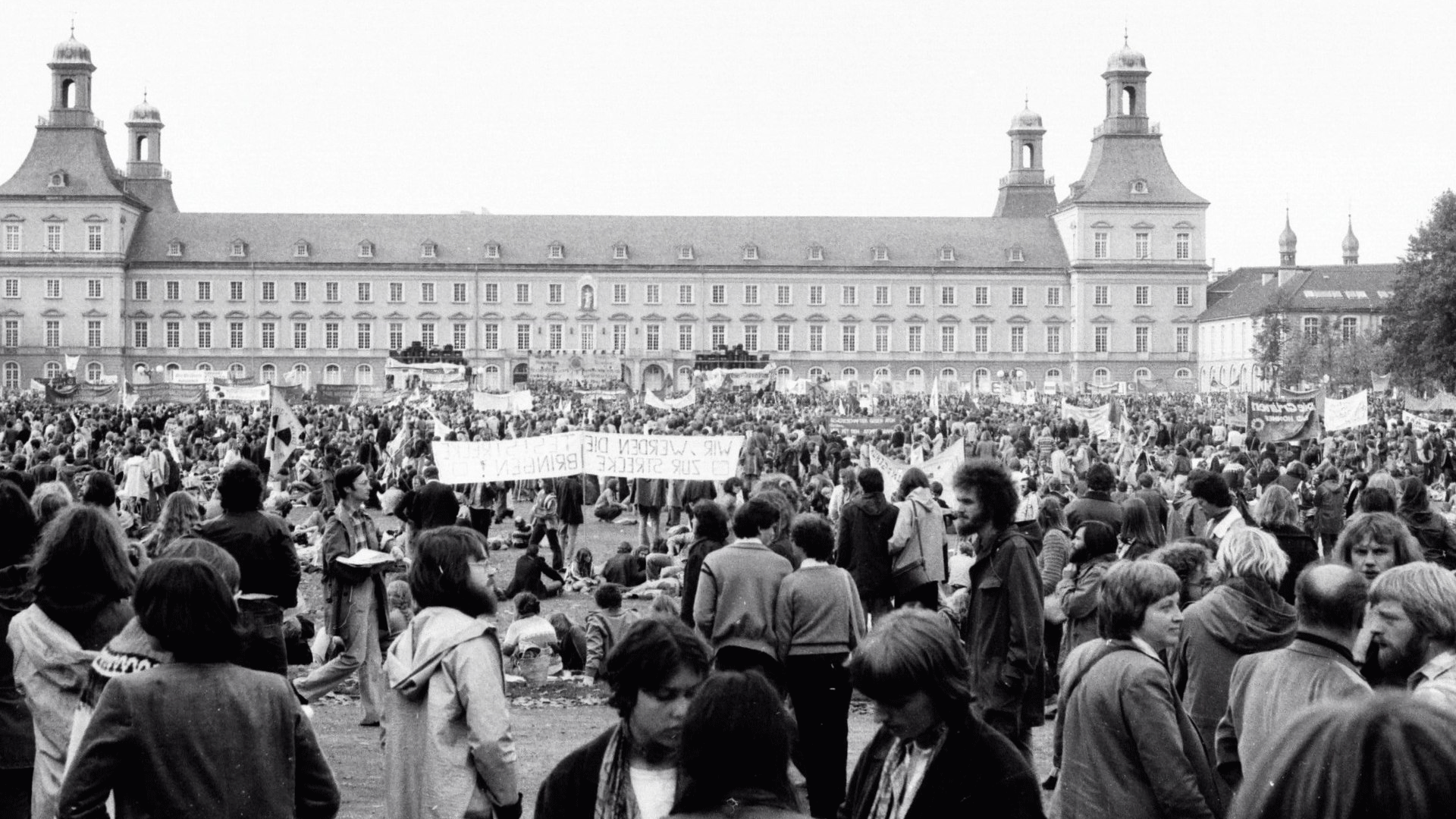 About 100,000 peolpe protest against the use of nuclear power in Bonn, capital city of West Germany.