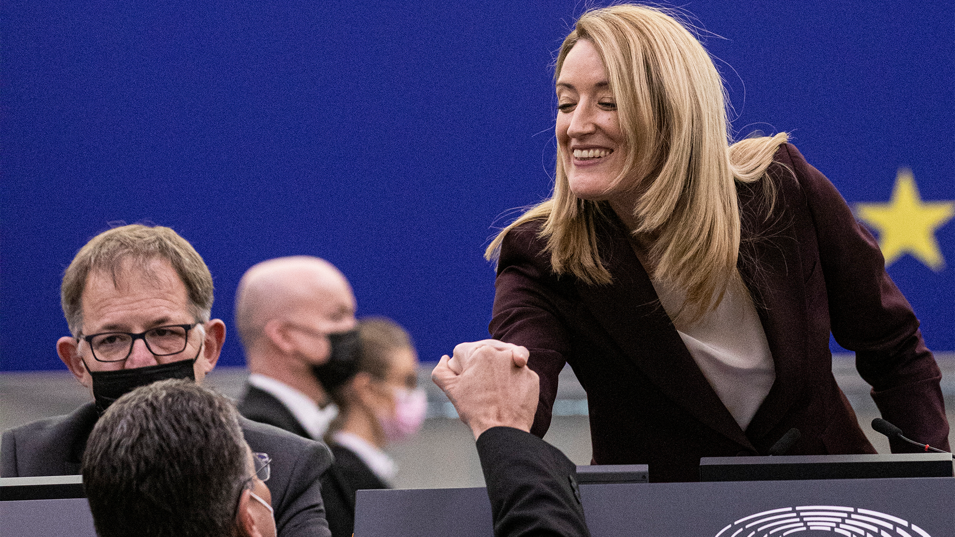 Roberta Metsola becomes the EP President. Photo credit: European Union, 2022