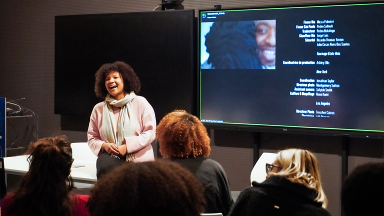 Researcher-giving-a-presentation