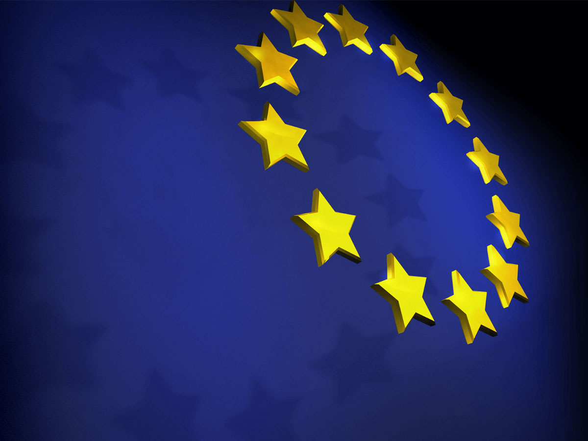 EU flag for EUSI event