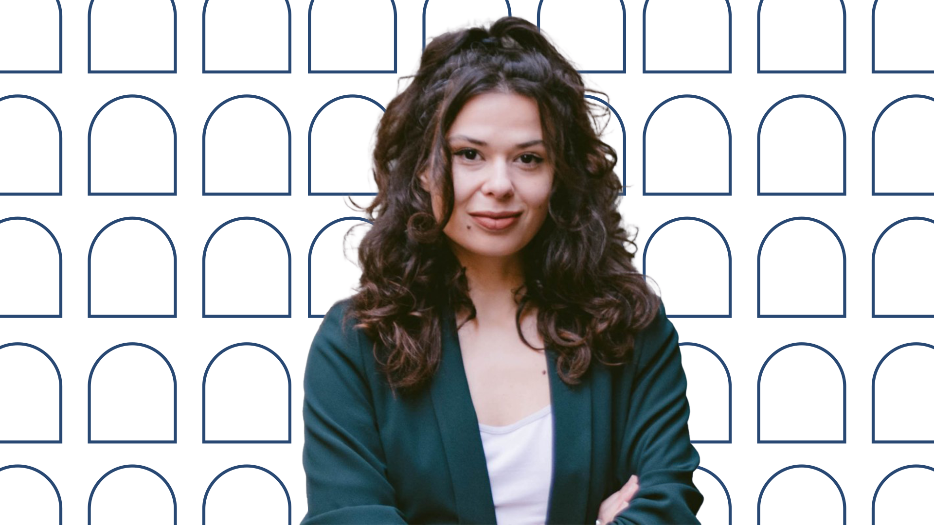 picture of woman with white background