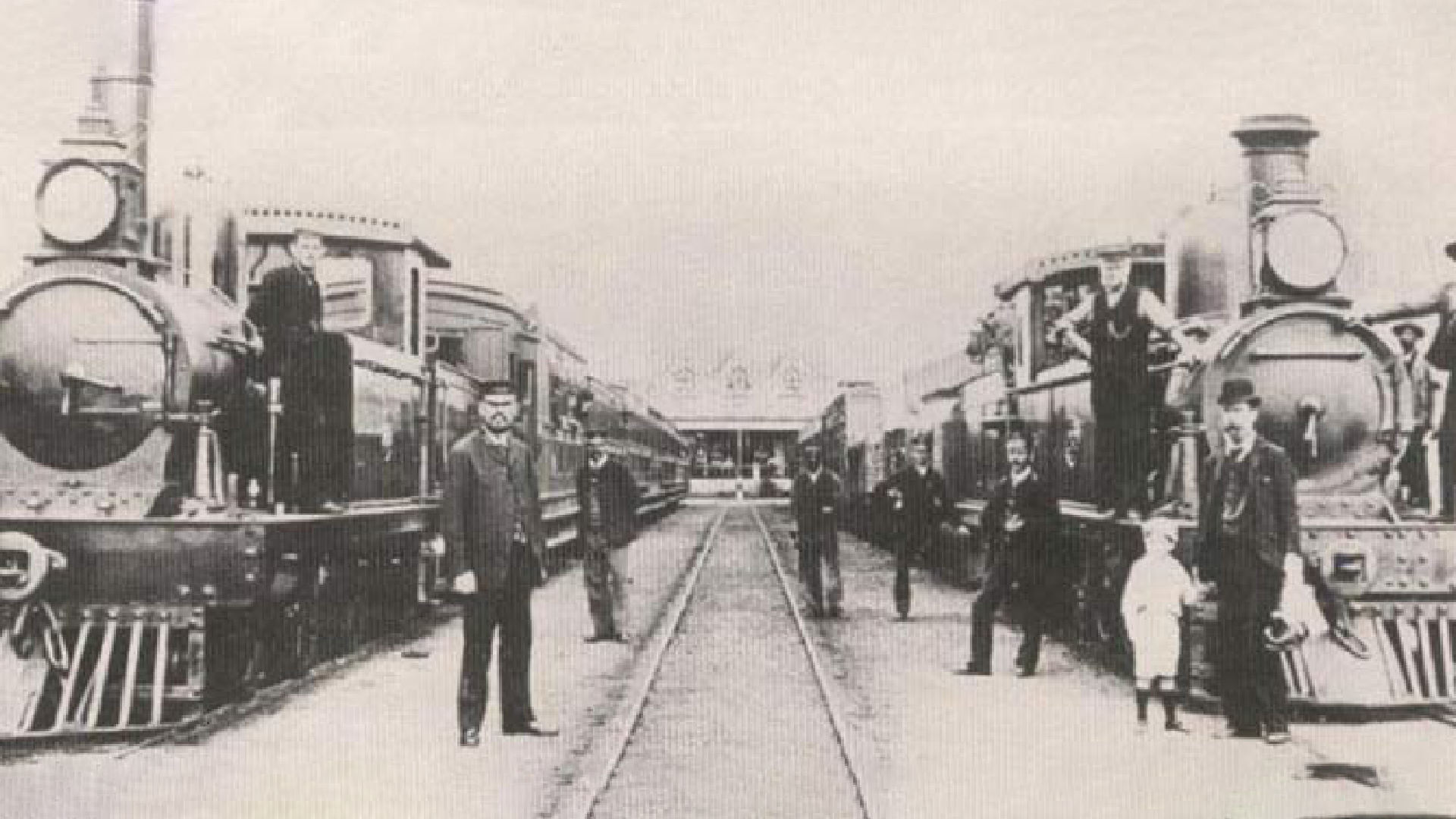 Collonial Railway Africa, old Picture
