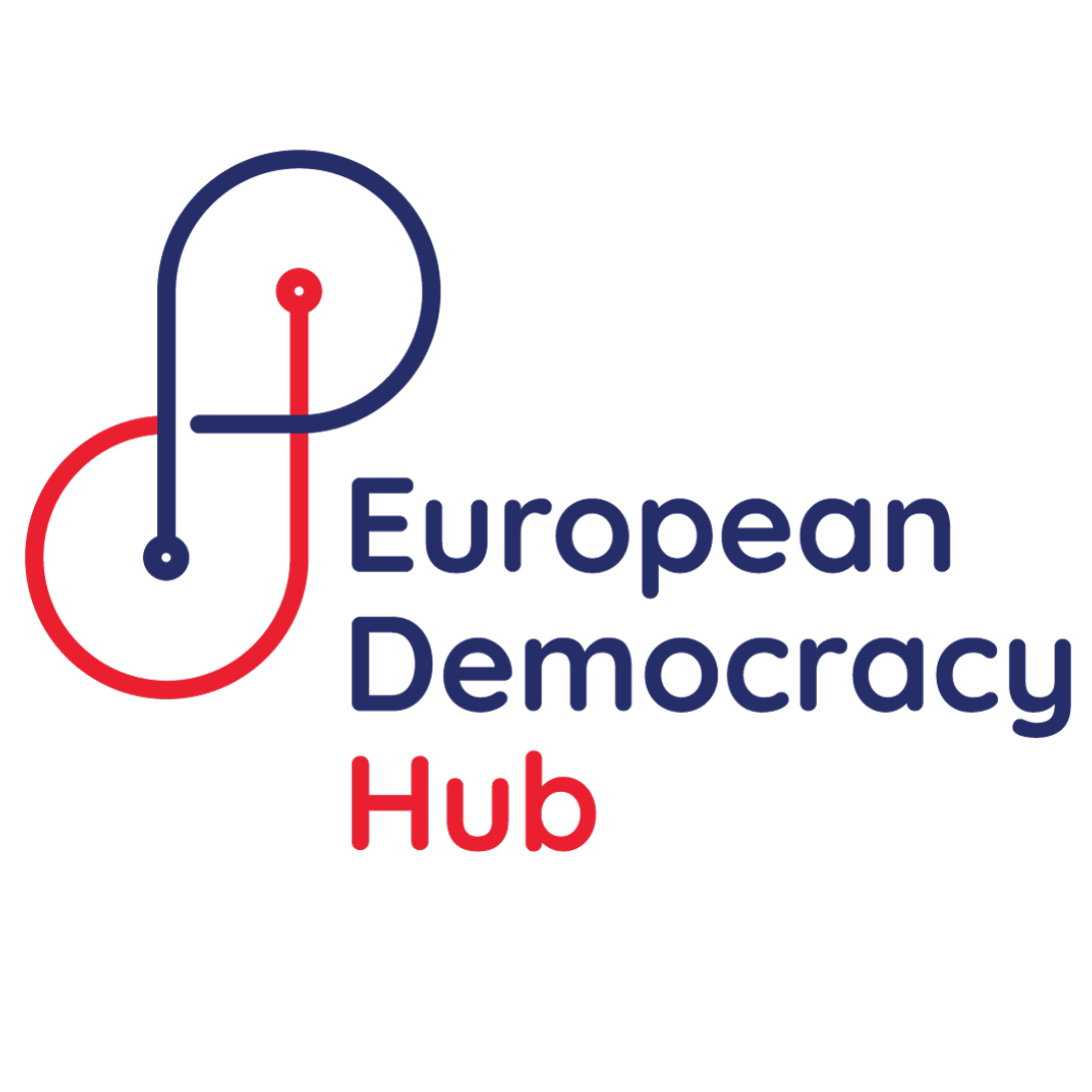 European Democracy Hub logo