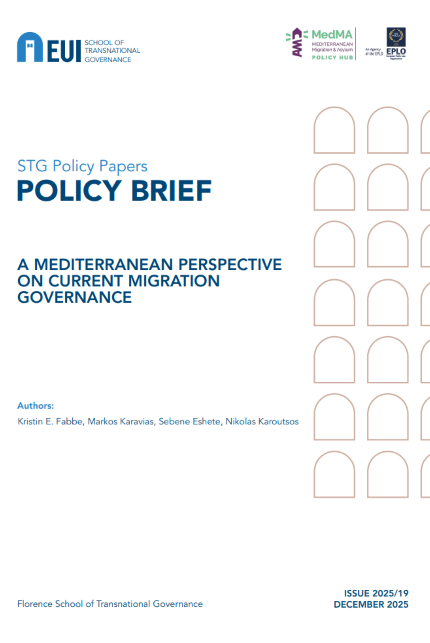 A Mediterranean perspective on current migration governance