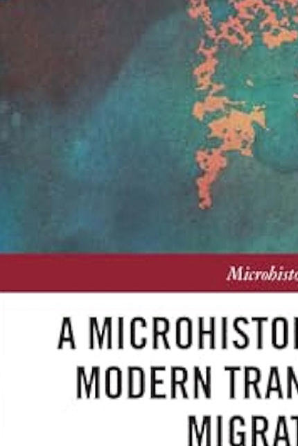 Book cover for: A microhistory of early modern transatlantic migration : the frigate Agata (1747)