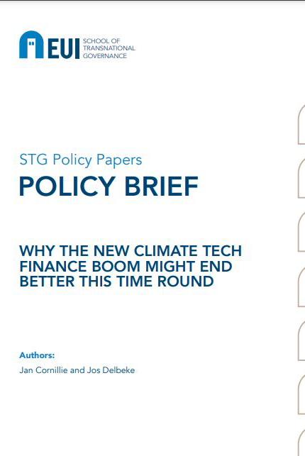 Book cover for: Why the new climate tech finance boom might end better this time round