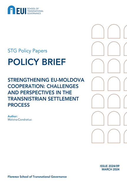 Strengthening EU-Moldova cooperation : challenges and perspectives in the Transnistrian settlement process