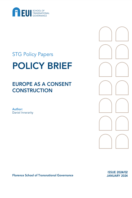 Book cover for: Europe as a consent construction