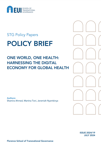 One world, one health : harnessing the digital economy for global health