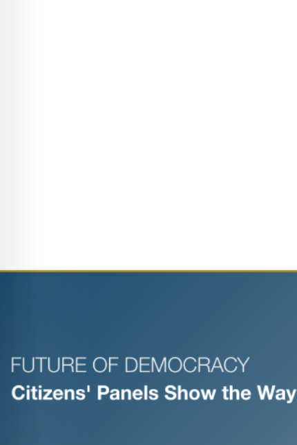 Book cover for: Citizens' Panels Show the Way Ahead for Transnational Democracy
