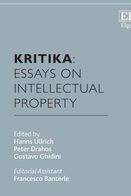 Book cover for: Kritika: essays on intellectual property, Volume 3