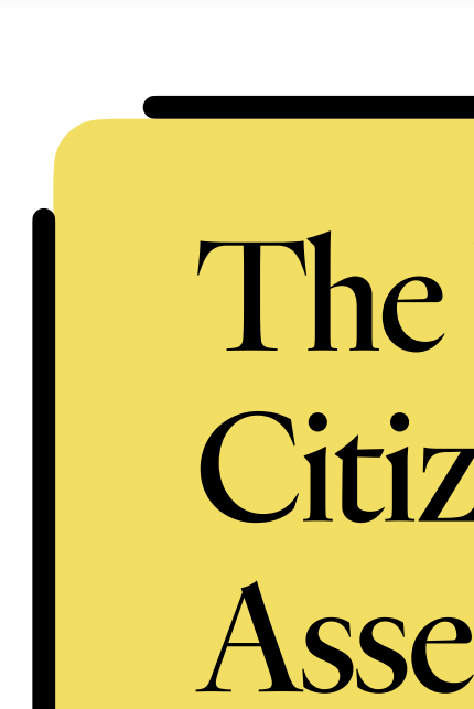 Book cover for: The European Citizens’ Assembly: Designing the missing branch of the EU