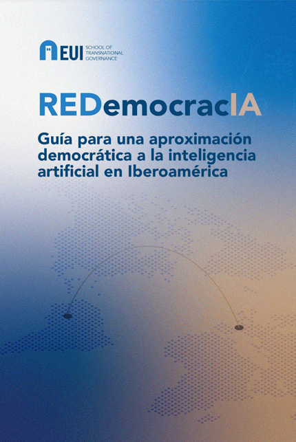 Book cover for: REDemocracIA : guía para una aproximación democrática a la inteligencia artificial en Iberoamérica