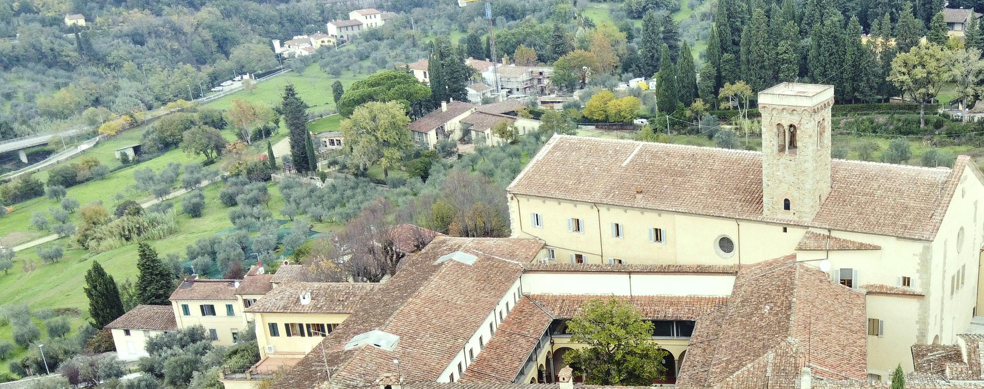 Badia full drone view