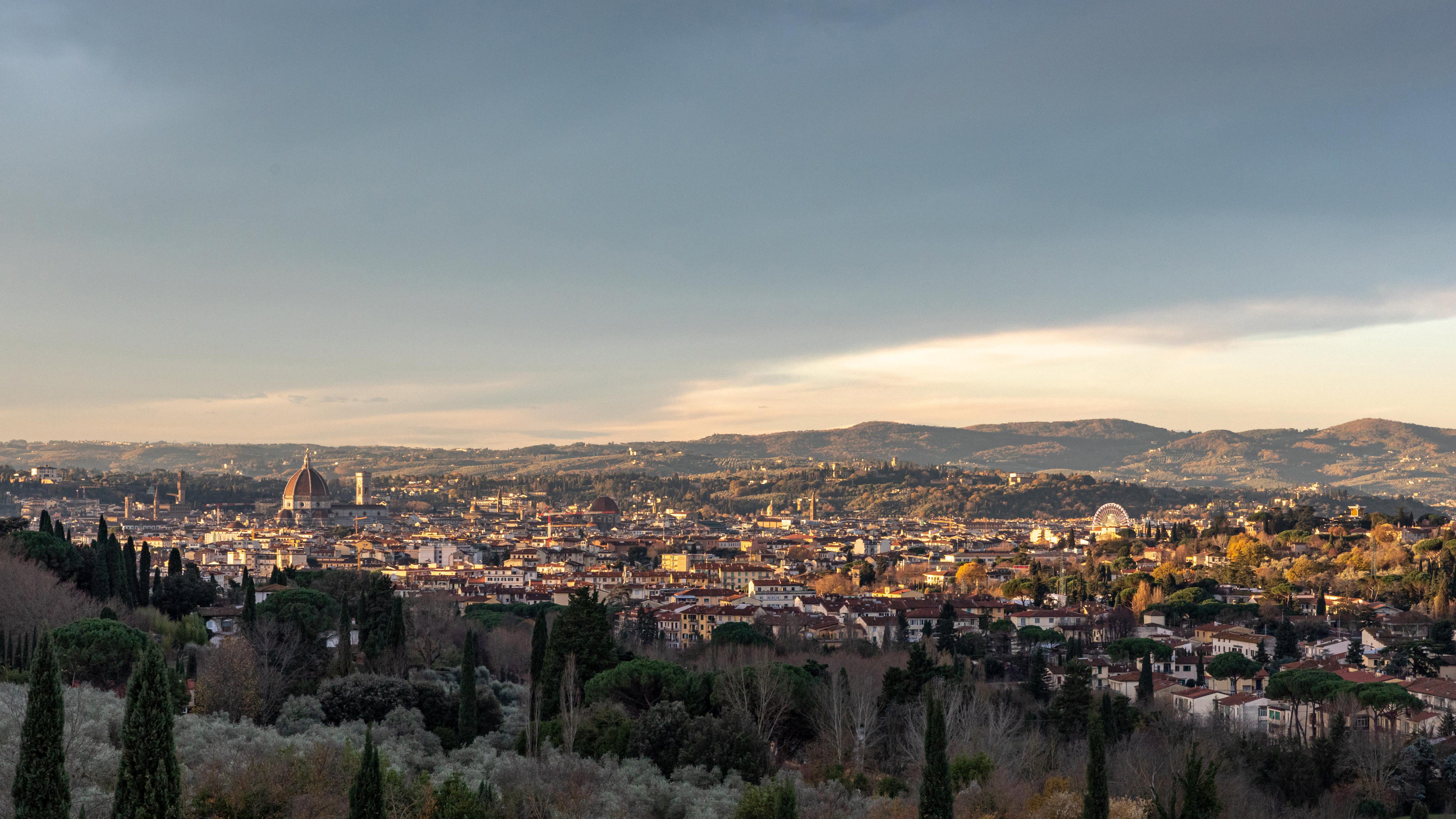 View of Florence from Badia Fiesolana