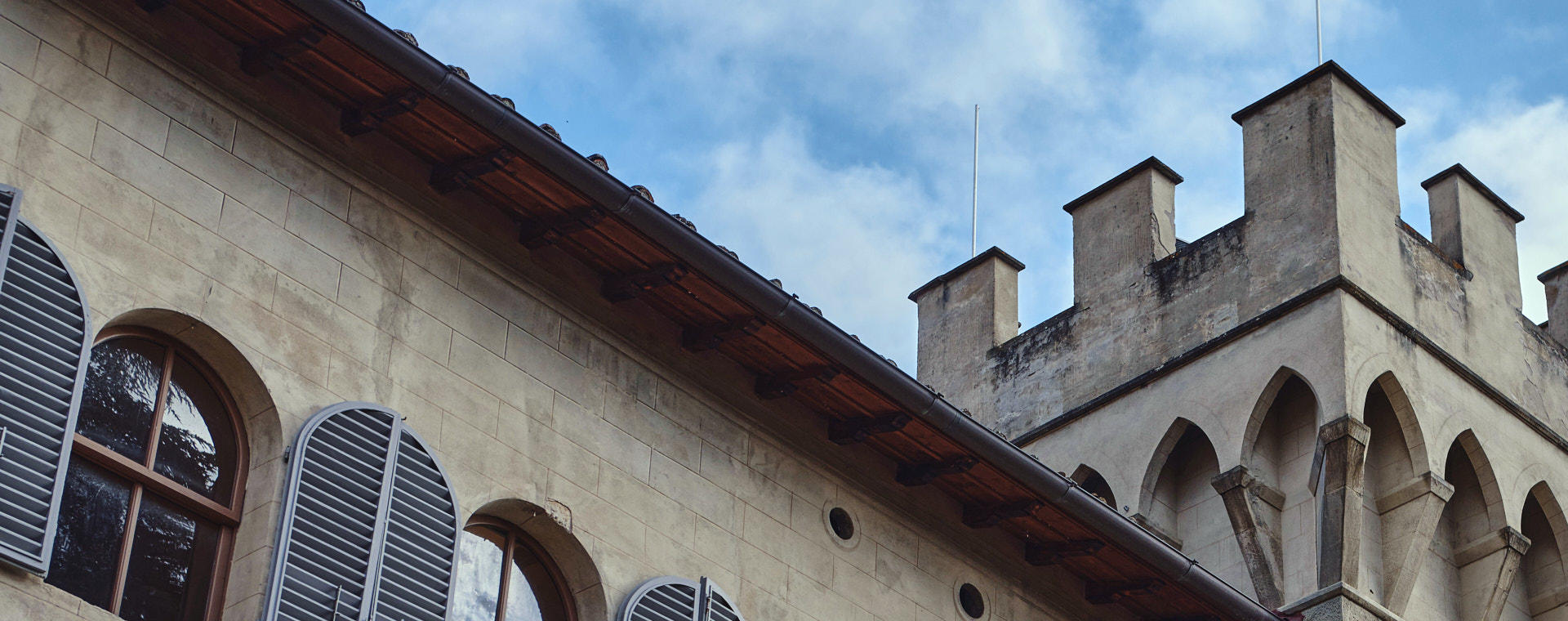 Villa salviati building and sky