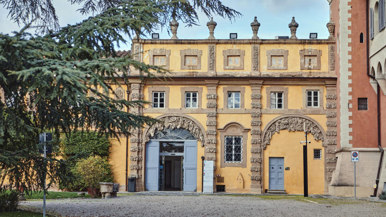 Villa salviati building front view of building