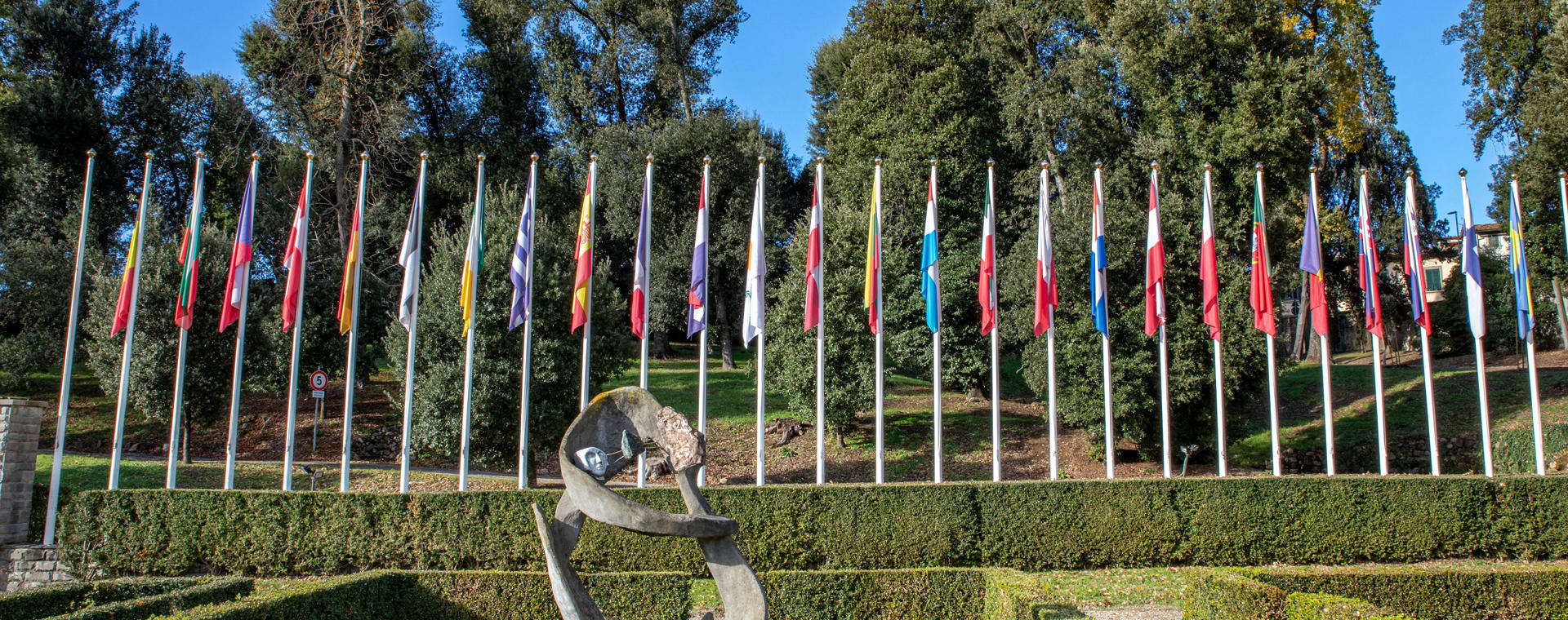 Europe flags