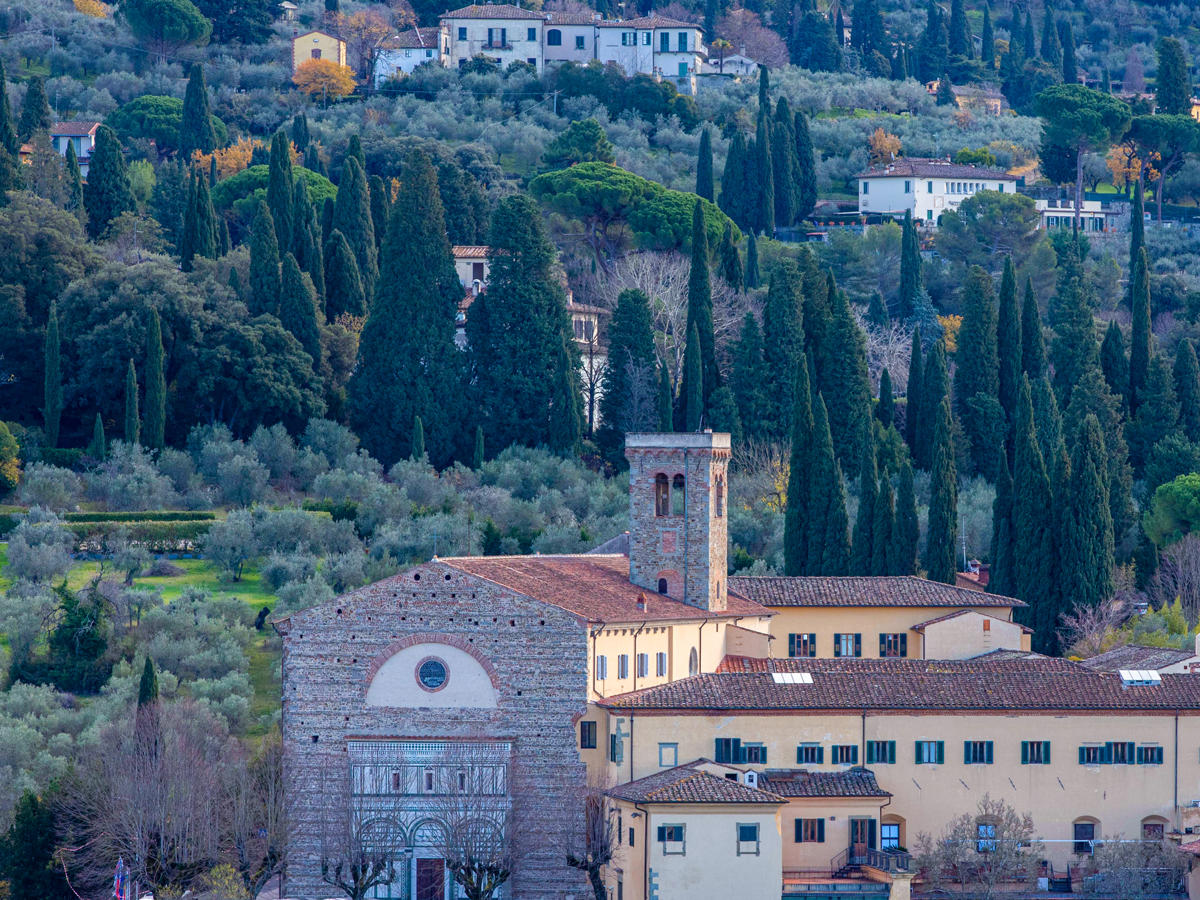 Badia building in winter