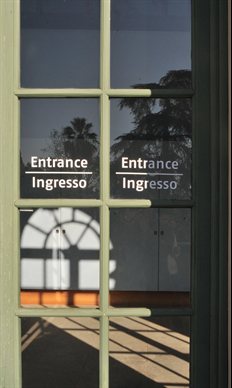 Entrance in Villa Salviati