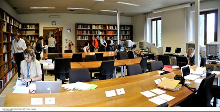 Reading room Villa Il Poggiolo