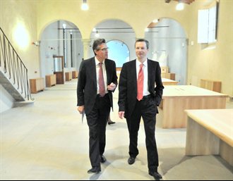 Sergei Ivanets Visit at Villa Salviati