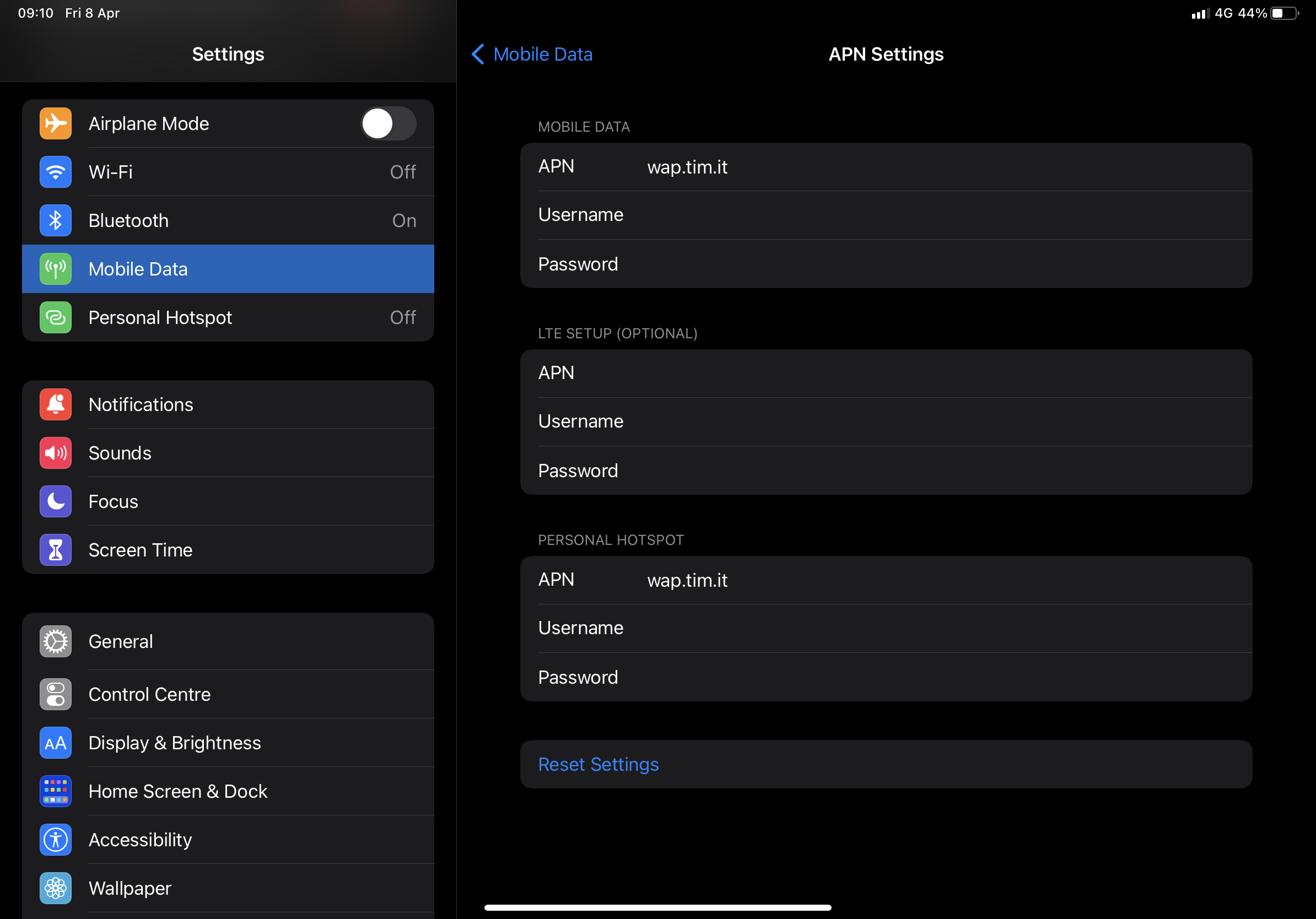 Come configurare Internet Wind su iPhone