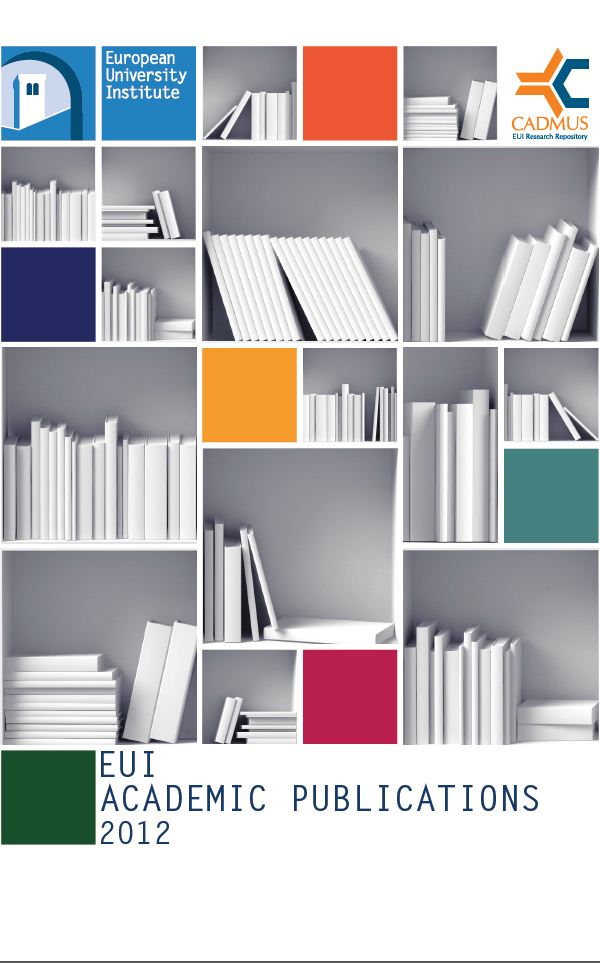 EUI Academic Publications in 2012